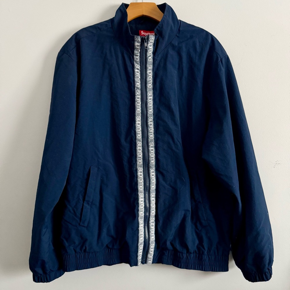 Supreme Classic Logo Taping Track Jacket